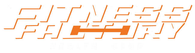 White Logo of Fitness Factory Gym in Hoboken New Jersey